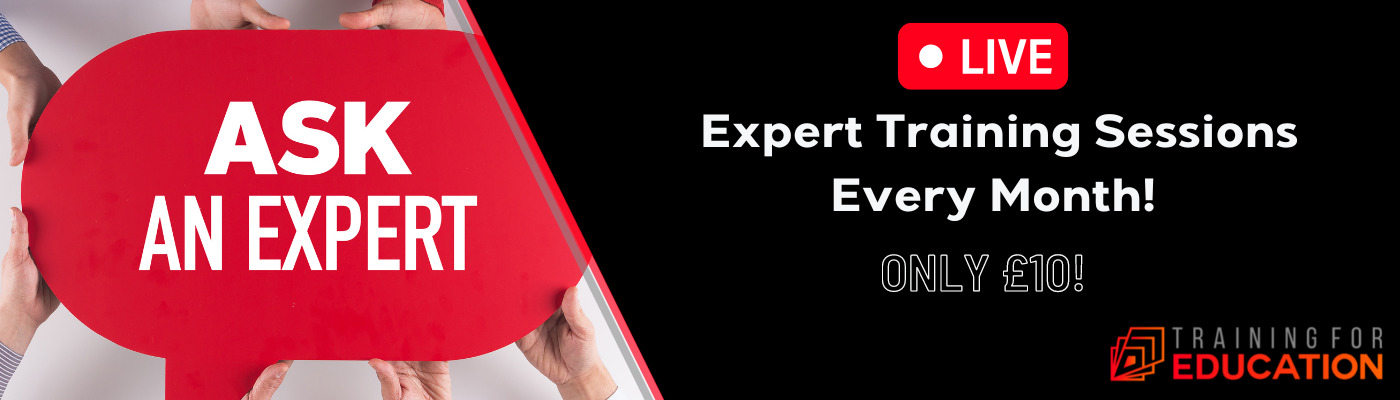 TFE Live Training Sessions ask expert 1400 x 400