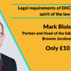 Legal requirements for EHCPs with Mark Blois