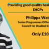 Good quality health advice for EHCPs with Philippa Watts