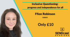 Inclusive questioning with Ffion Robinson