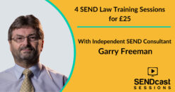 4 SEND Law Training Sessions for £25