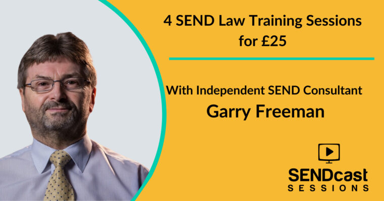 4 SEND Law Training Sessions for £25