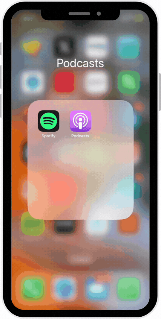 Apple Podcast Transcript tap recording in phone